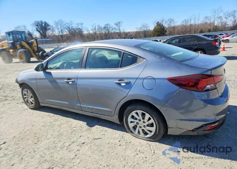 2019 Hyundai Elantra Se z USA, uszkodzony, nr VIN KMHD74LF5KU847785